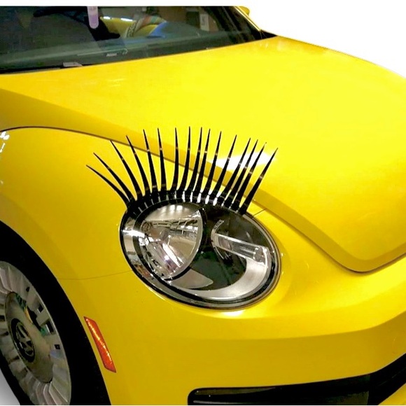 👀“Black CAR Eyelashes” for Your Car, Truck, SUV, Jeep Motorcycle … - Picture 8 of 16